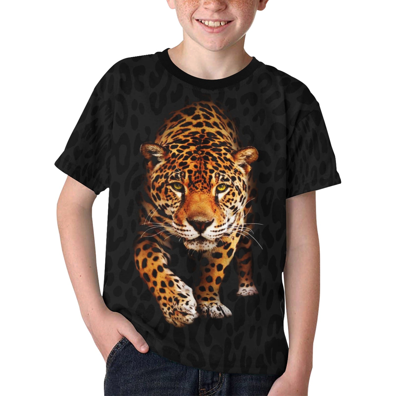 JAGUAR Kids' All Over Print T-shirt