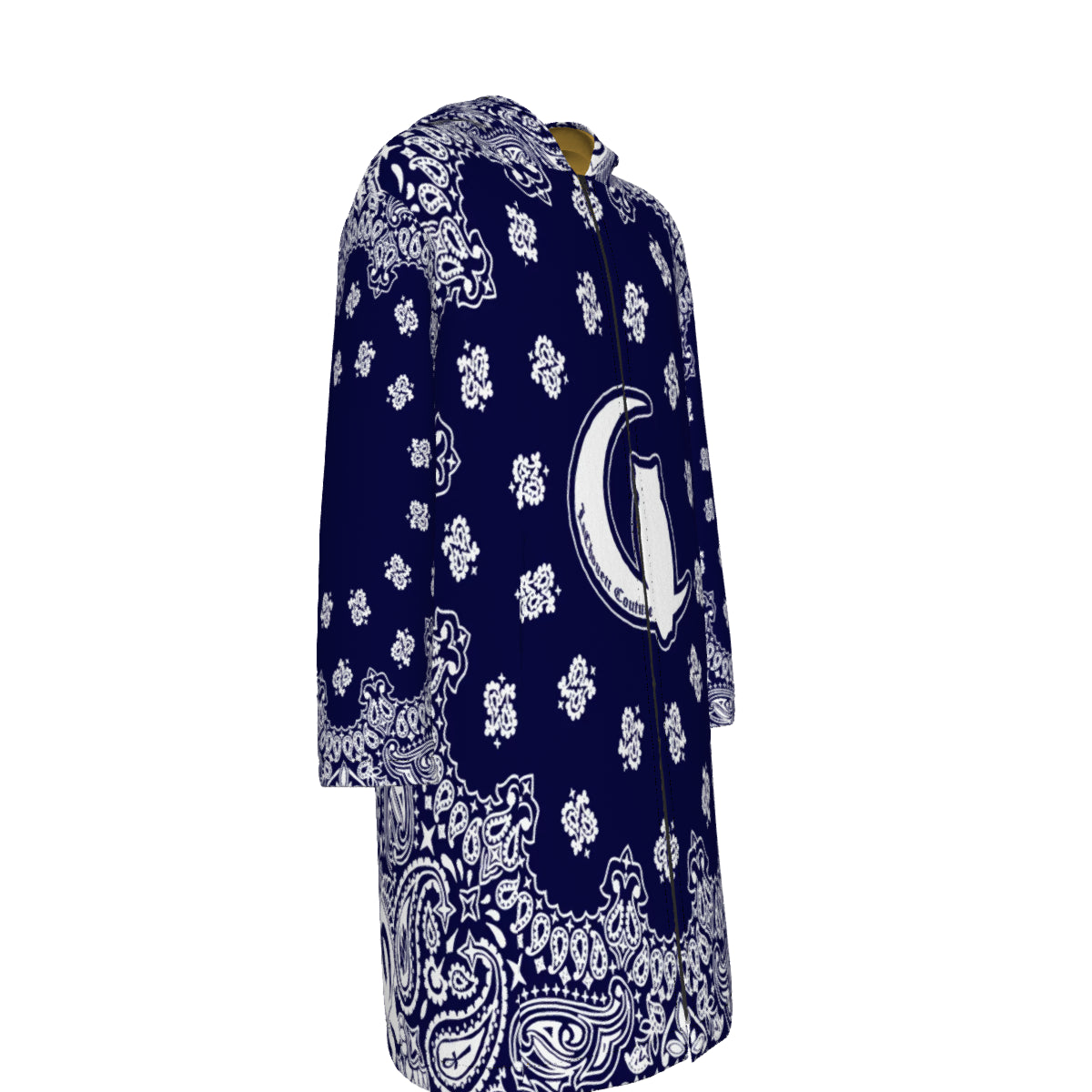 BANDANA Navy Blue Unisex Long Fleece Windbreaker