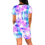 COLORFULL Women's Short Yoga Set