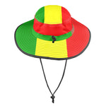 GUINEE FLAG Wide Brim Bucket Hat