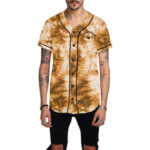 TIE DYE Baseball Jersey for Men