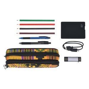 KENTE ATEF Pencil Pouch/Large