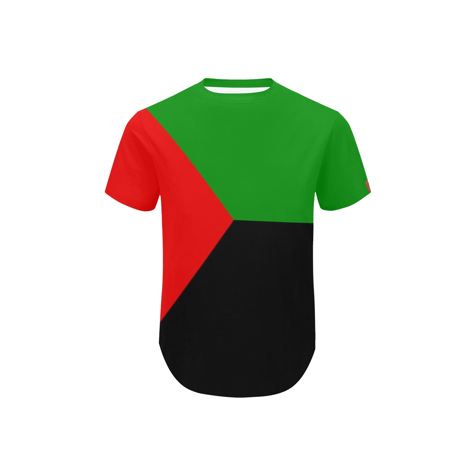 DIASPORA FR Curved Hem T-Shirt