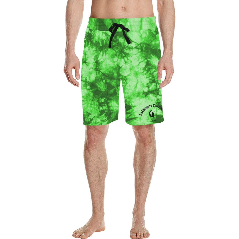 TIE DYE Men's All Over Print Casual Shorts