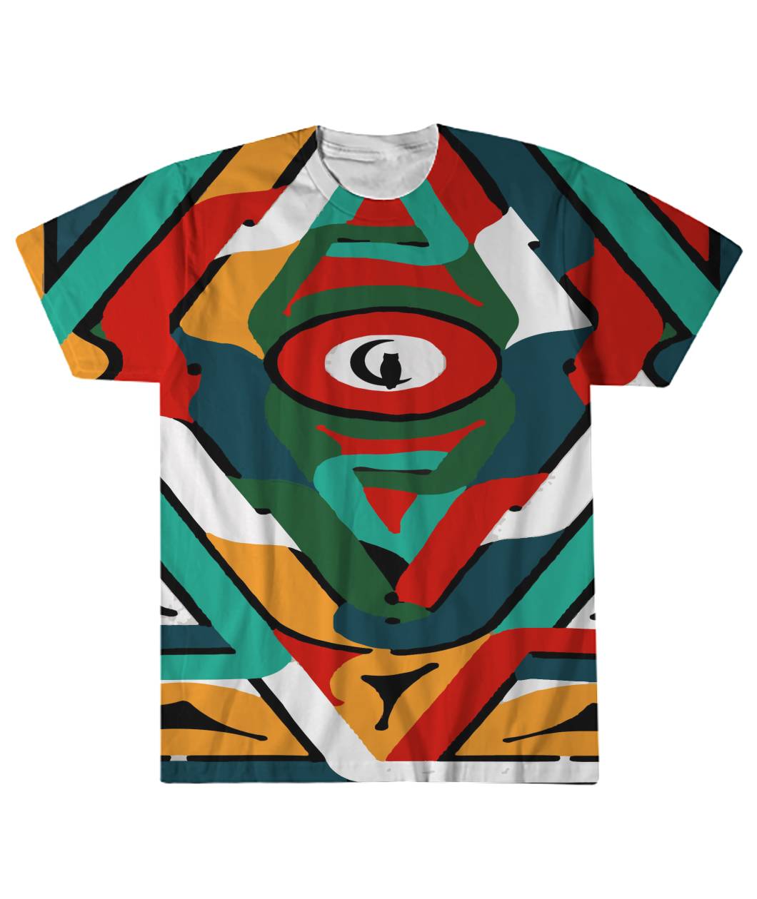 Tembe Art Maroons Sublimation T-Shirt