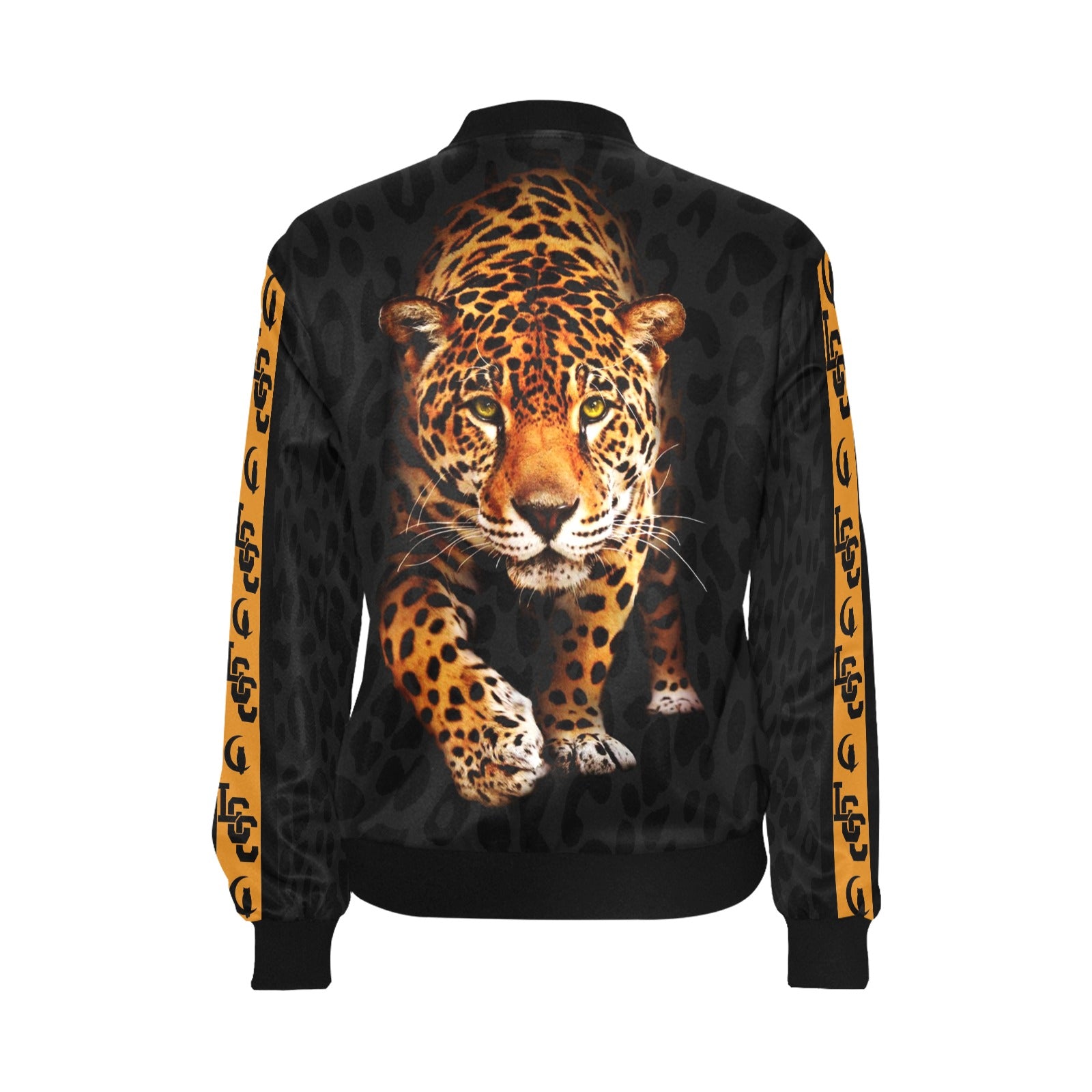 JAGUAR LCC All Over Print Bomber Jacket for Women