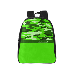 CAMOUFLAGE School Backpack Medium