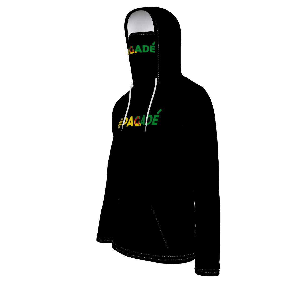 #PAGADE BLCC Unisex Pullover Hoodie With Mask