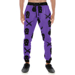 DRILLIN PURPLE Men's All Over Print Sweatpants (Model L11)