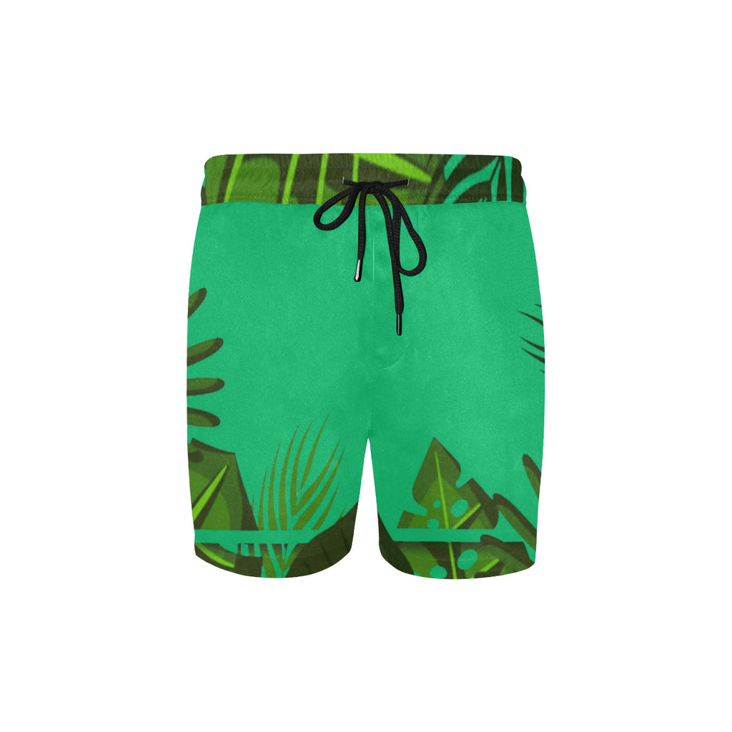 TROPICAL Men's Mid-Length Swim Shorts
