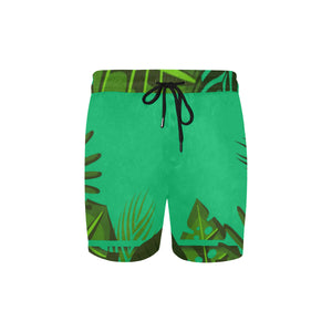 TROPICAL Men's Mid-Length Swim Shorts