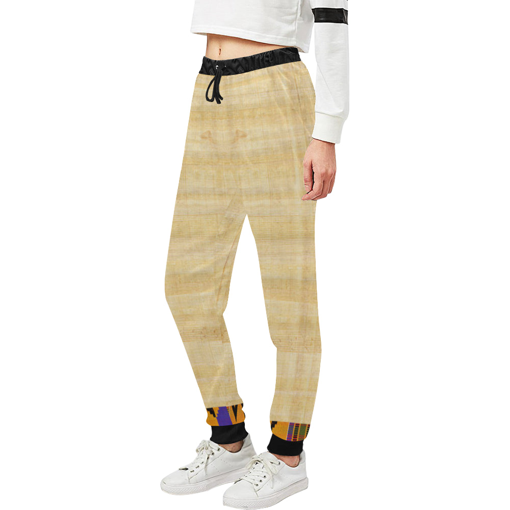 NILE VALLEY Women's All Over Print Sweatpants (Model L11)