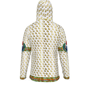 MEDJAY LCC WHT Unisex Pullover Hoodie With Mask
