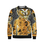 2PAC CHOUETT Men's Rib Cuff Crew Neck Sweatshirt