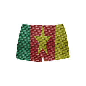 CAMEROUN FLAG Women's All Over Print Boyshort Panties