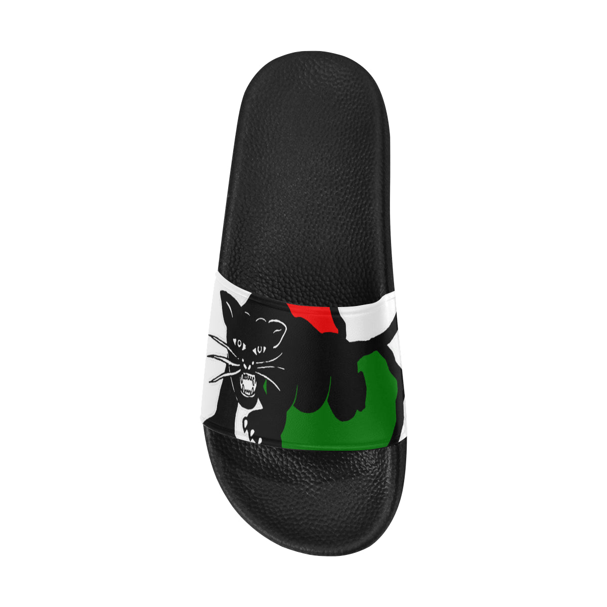 BLACC PANTHER RBG WHT Men's Slide Sandals