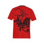 ANUBIS AND HERU RED Men's All Over Print T-Shirt
