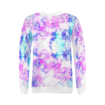 BANDANA COLORFULL All Over Print Crewneck Sweatshirt for Women