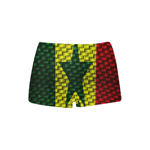 SENEGAL FLAG Women's All Over Print Boyshort Panties (Model L31)