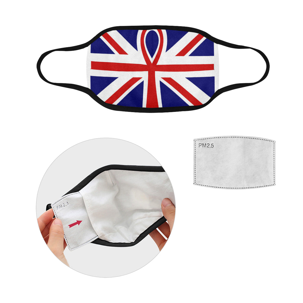 LONDON ANKH Mouth Mask in One Piece (2 Filters Included)