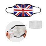 LONDON ANKH Mouth Mask in One Piece (2 Filters Included)