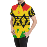 FIST UP RBG Men's All Over Print Short Sleeve Shirt