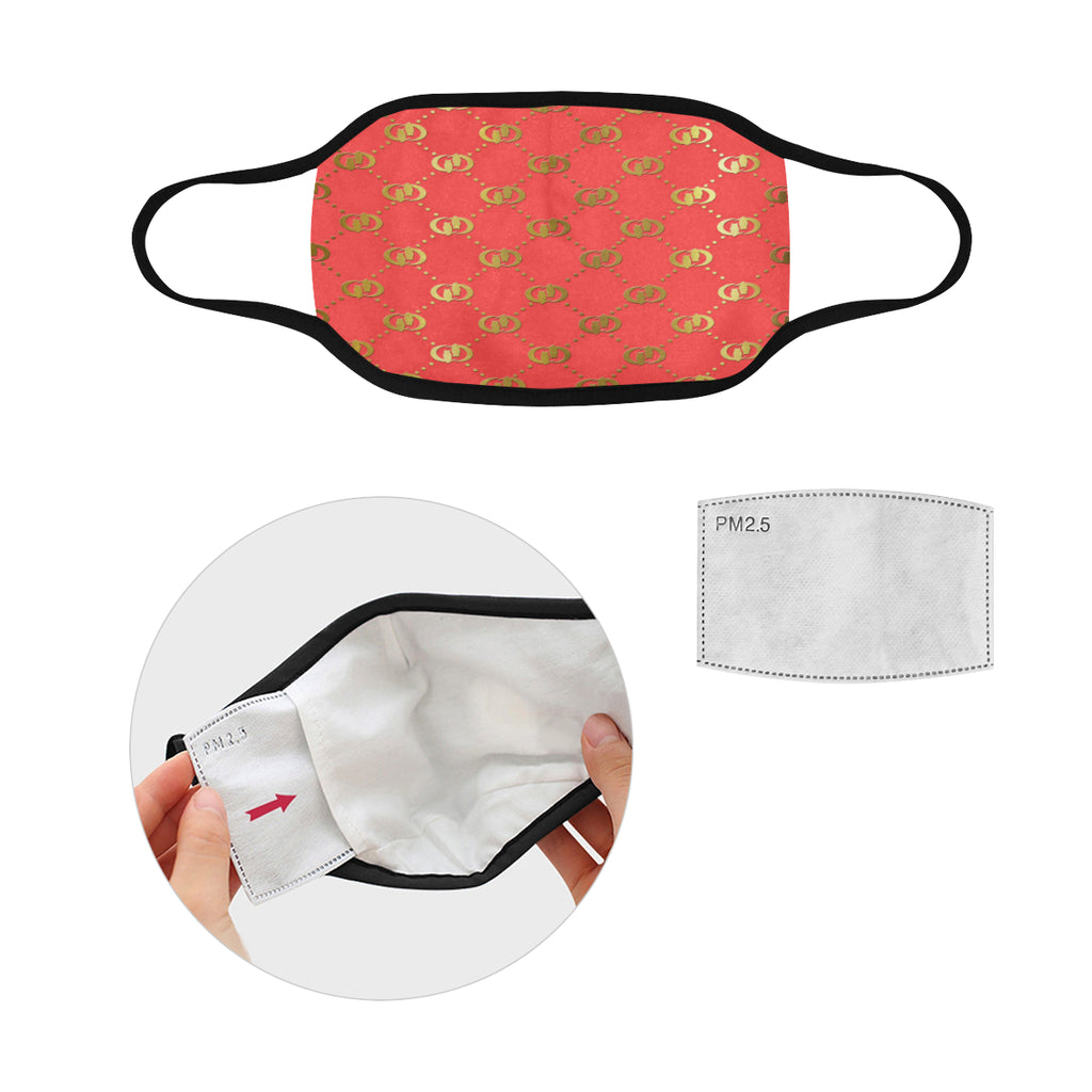 EXCELLENCE PINKGLD Mouth Mask in One Piece (2 Filters Included)