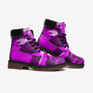 CAMOUFLAGE PURPLE boots TB