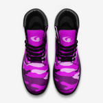 CAMOUFLAGE PURPLE boots TB