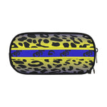 JAGUAR SKIN BLUE Pencil Pouch/Large