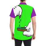 BURN THE OPPS BICOLORS All Over Print Short Sleeve Shirt