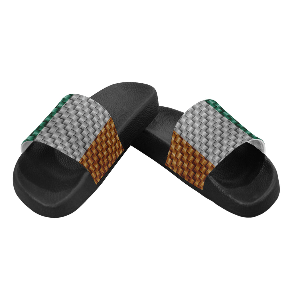 COTE D'IVOIRE FLAG Men's Slide Sandals (Model 057)