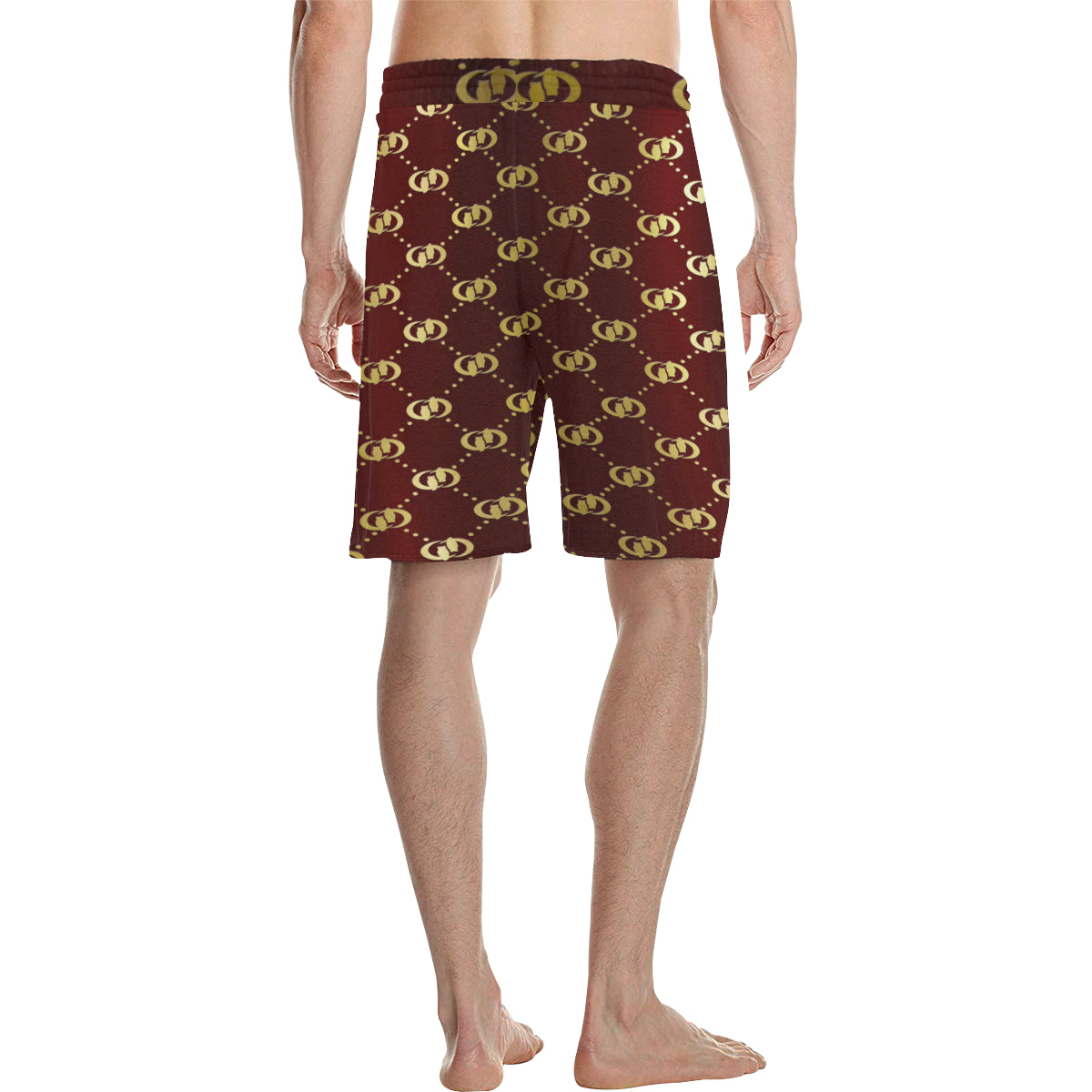 EXCELLENCE BRDXGLD Men's All Over Print Casual Shorts (Model L23)