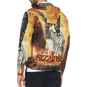 SIZZLASSIE I All Over Print Windbreaker for Unisex