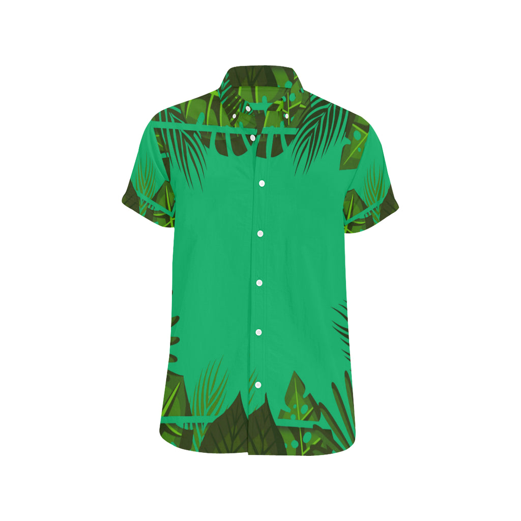 TROPICAL Men's All Over Print Short Sleeve Shirt