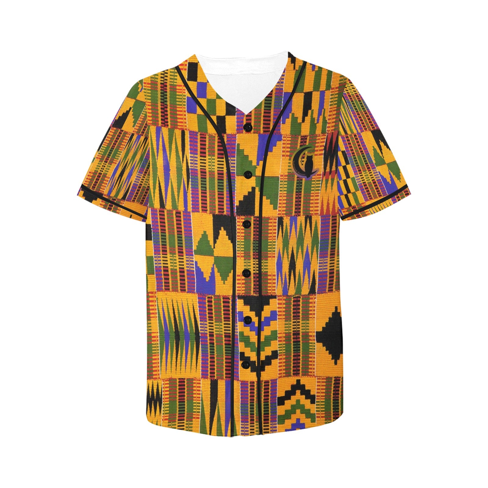 KENTE ATEF All Over Print Baseball Jersey for Women