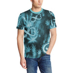 INFINITY BLUE COSMOS Men's All Over Print T-Shirt