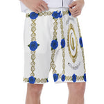 BLUE ROSES Beach Pants