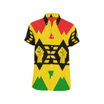 FIST UP RBG Men's All Over Print Short Sleeve Shirt