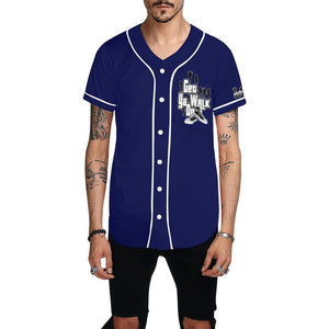 GET YA WALK ON Baseball Jersey for Men