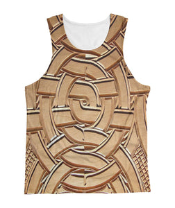 LaChouett Wood Tembe Art Tank-Top Sublimation Tank