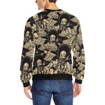 SATTA MASSAGANA Men's Rib Cuff Crew Neck Sweatshirt