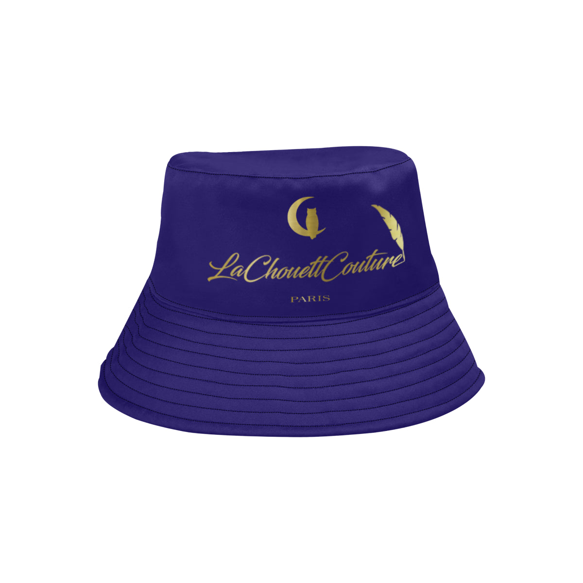 LCC PARIS NAVY All Over Print Bucket Hat for Men