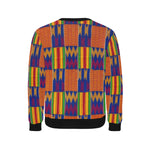KENTE 2 Men's Rib Cuff Crew Neck Sweatshirt