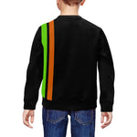 FRESH UP ORANGE All Over Print Crewneck Sweatshirt for Kids (Model H29)