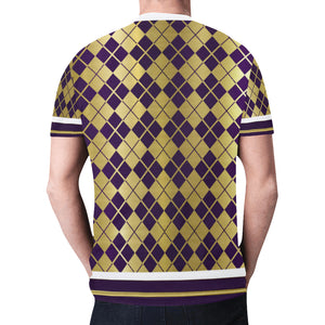 ARLEQUIN GRAPE New All Over Print T-shirt for Men