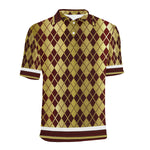 ARLEQUIN BRDX Men's All Over Print Polo Shirt