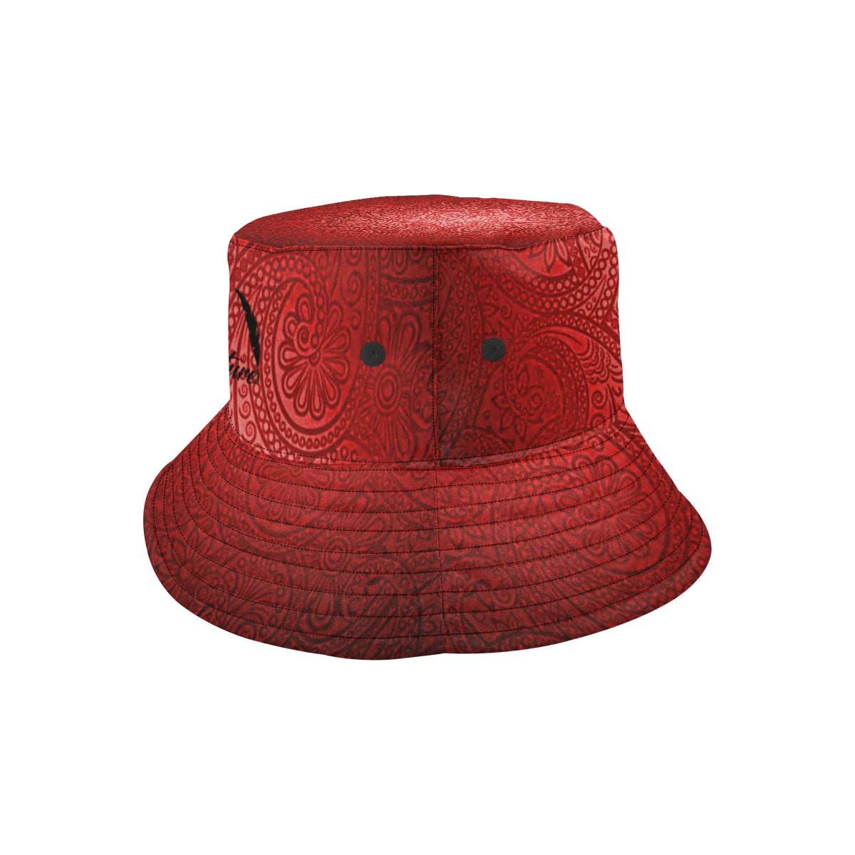 LUXURY GANG Bs'UP All Over Print Bucket Hat for Men