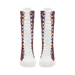 HIGHLEAF ORANGE Canvas Long Boots For Women Model 7013H