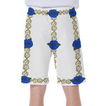 BLUE ROSES Beach Pants